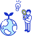 大学院研究の流れのイラスト